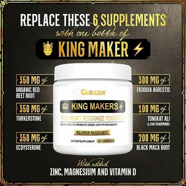 KING MAKER – Suplemento Anabólico